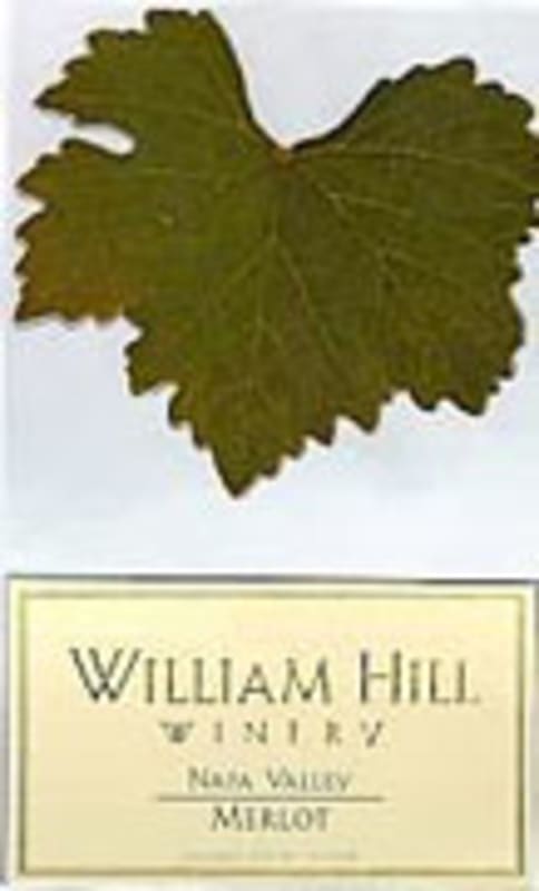William Hill Napa Valley Merlot 2002 Front Label