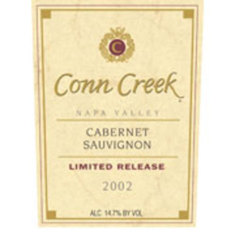 Conn Creek Napa Valley Cabernet Sauvignon 2002 Front Label