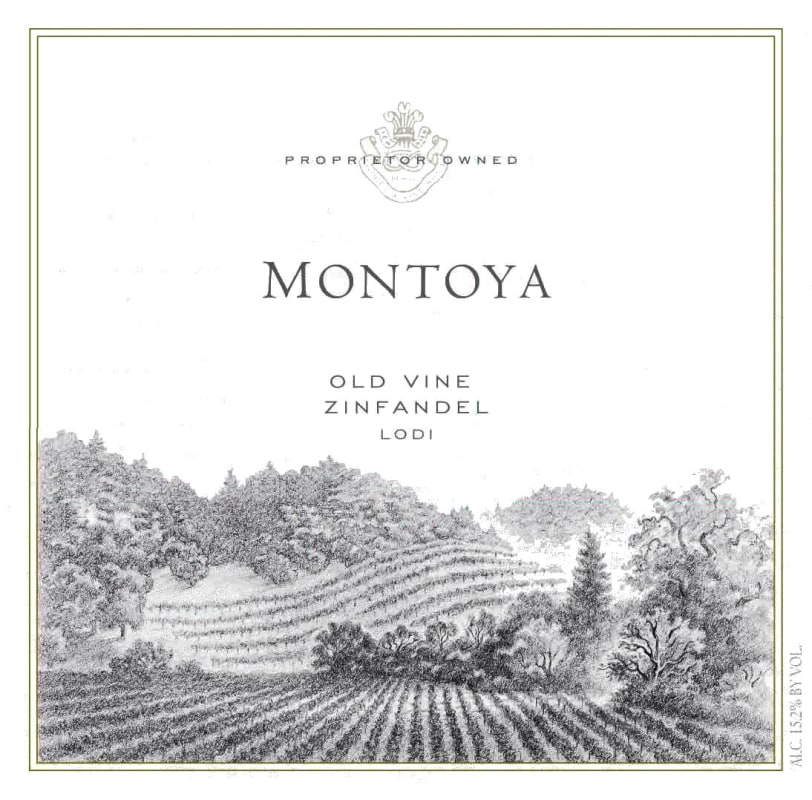 Montoya Old Vines Zinfandel 2011 Front Label