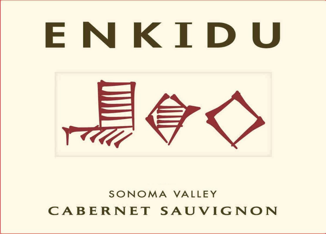 Enkidu Sonoma Valley Cabernet Sauvignon 2013 Front Label