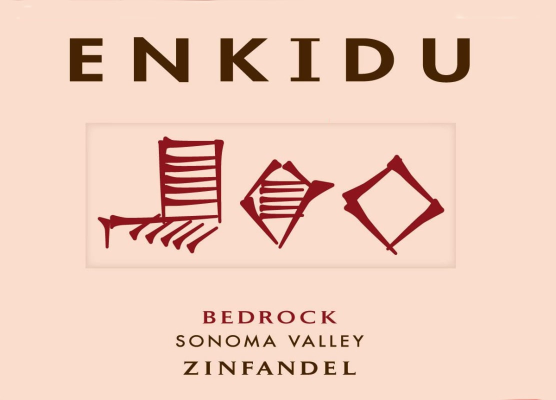 Enkidu Bedrock Vineyard Zinfandel 2012 Front Label