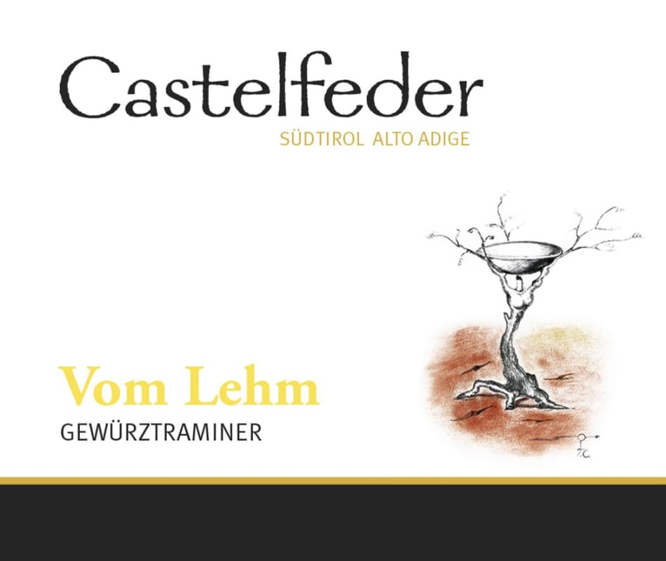 Castelfeder Sudtirol Alto Adige Vom Lehm Gewurztraminer 2014 Front Label