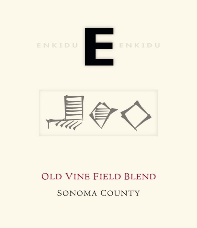 Enkidu Old Vine Field Blend 2014 Front Label