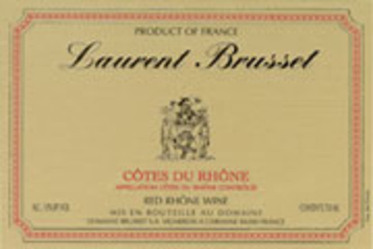 Domaine Brusset Cotes du Rhone 2004 Front Label