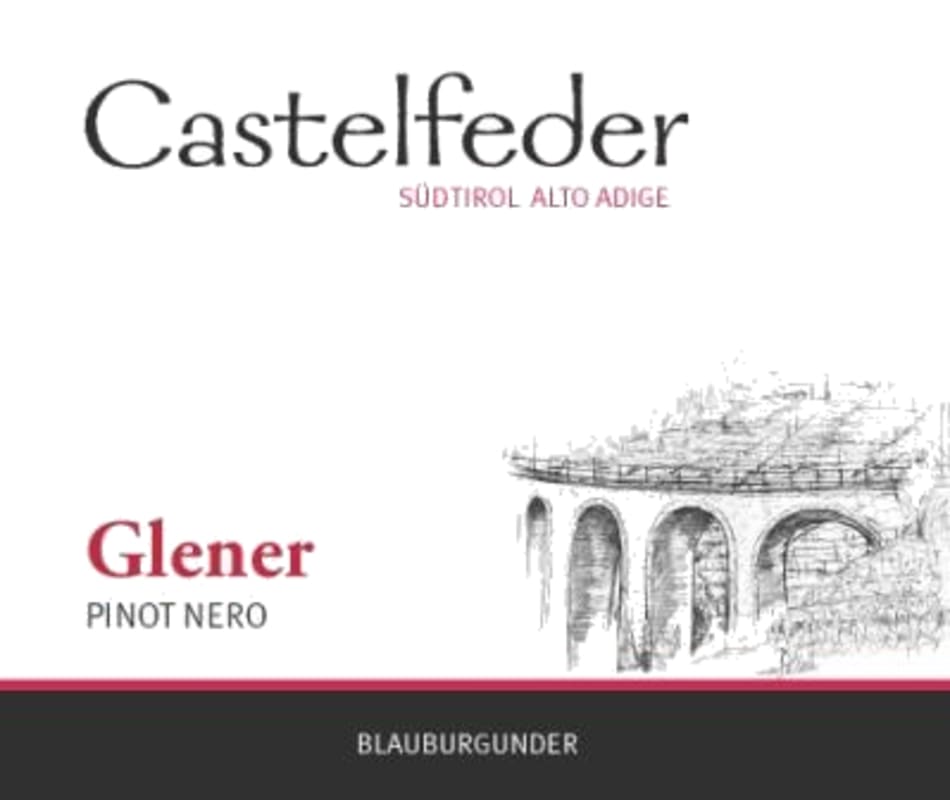 Castelfeder Sudtirol Alto Adige Glener Pinot Nero 2013 Front Label