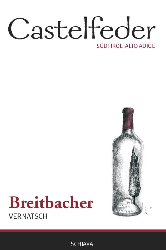 Castelfeder Sudtirol Alto Adige Breitbacher Schiava 2012 Front Label
