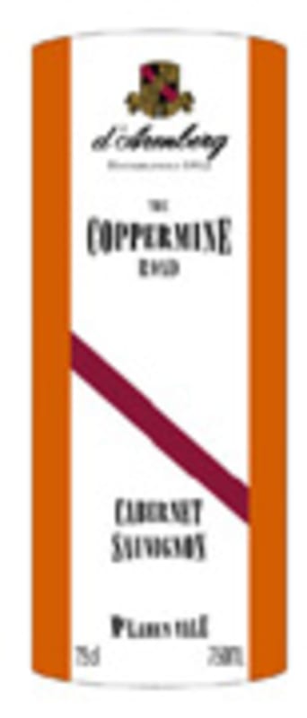 d'Arenberg The Coppermine Road Cabernet Sauvignon 2003 Front Label
