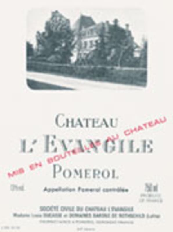 Chateau L'Evangile 2002 Front Label