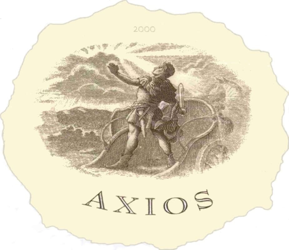 Axios Cabernet Sauvignon 2000 Front Label