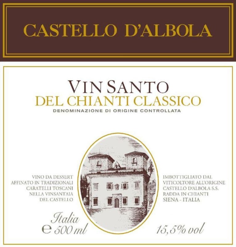 Castello di Albola Chianti Classico Vin Santo del 2005 Front Label