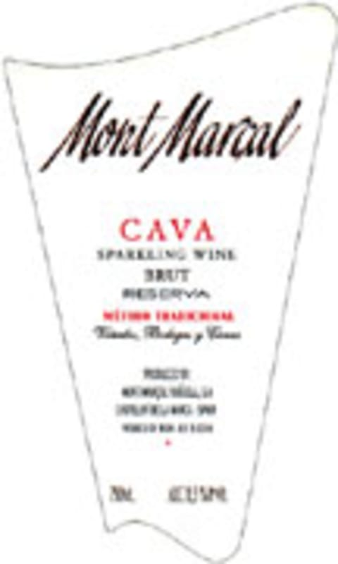 Mont-Marcal Cava Brut Reserva 2001 Front Label