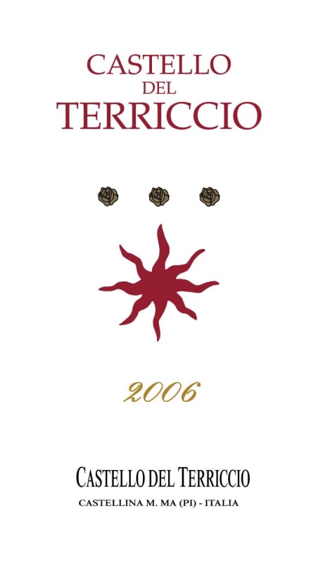 Castello del Terriccio Toscana 2006 Front Label
