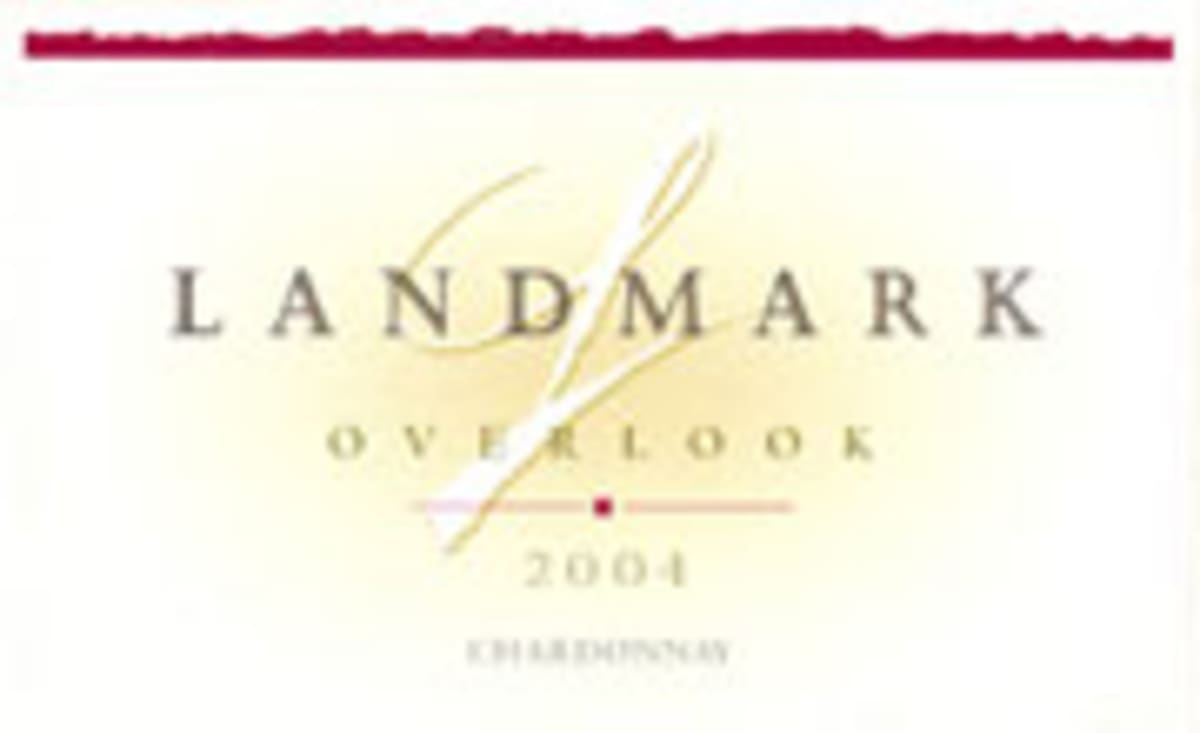 Landmark Overlook Chardonnay 2004 Front Label