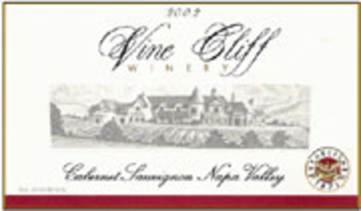 Vine Cliff Napa Valley Cabernet Sauvignon 2002 Front Label