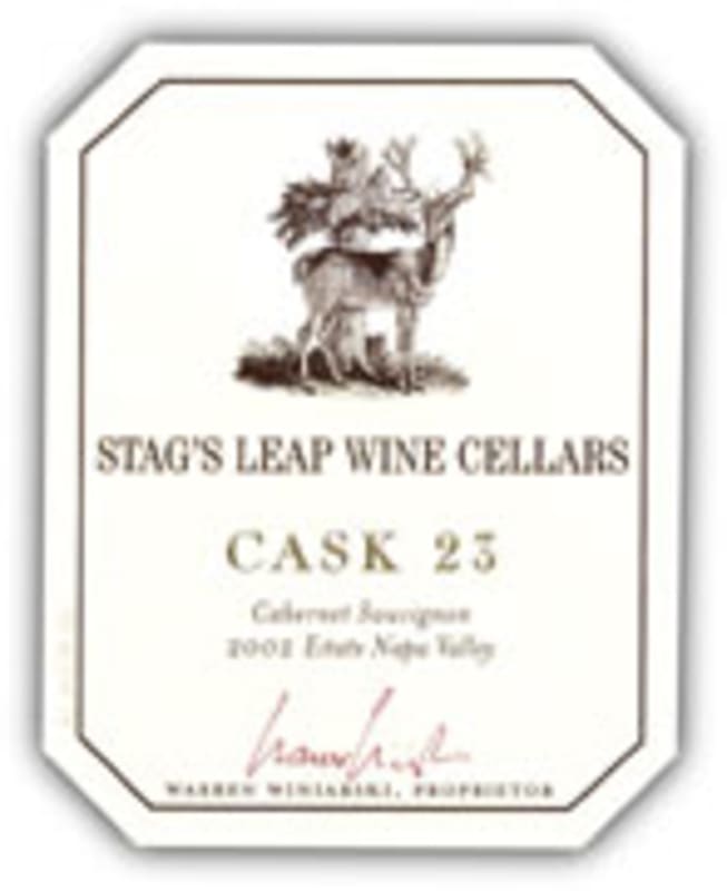 Stag's Leap Wine Cellars Cask 23 Cabernet Sauvignon (half-bottle) 2002 Front Label