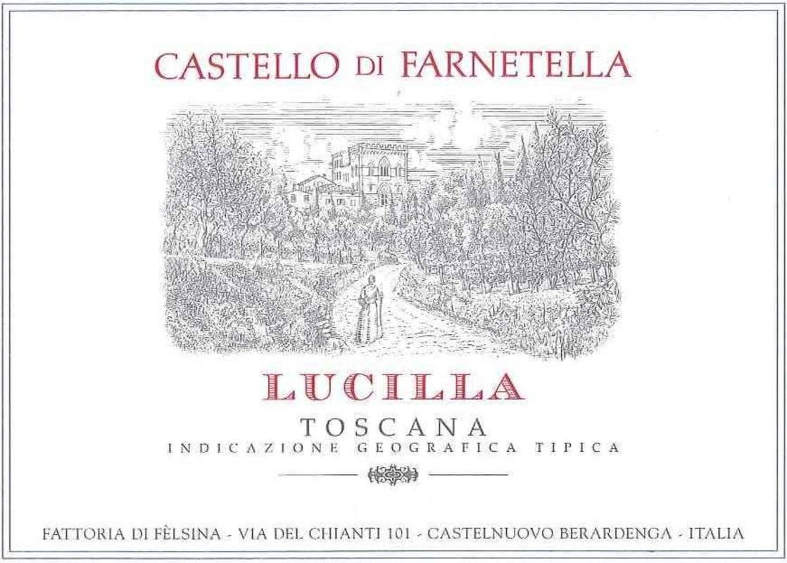Farnetella Lucilla Toscana 2012 Front Label