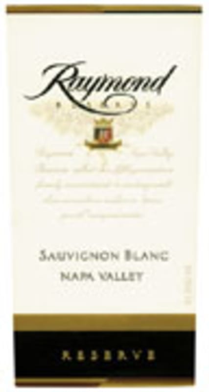 Raymond Reserve Selection Sauvignon Blanc 2003 Front Label