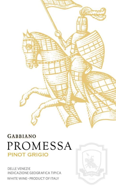 Gabbiano 'Promessa' Pinot Grigio 2015 Front Label
