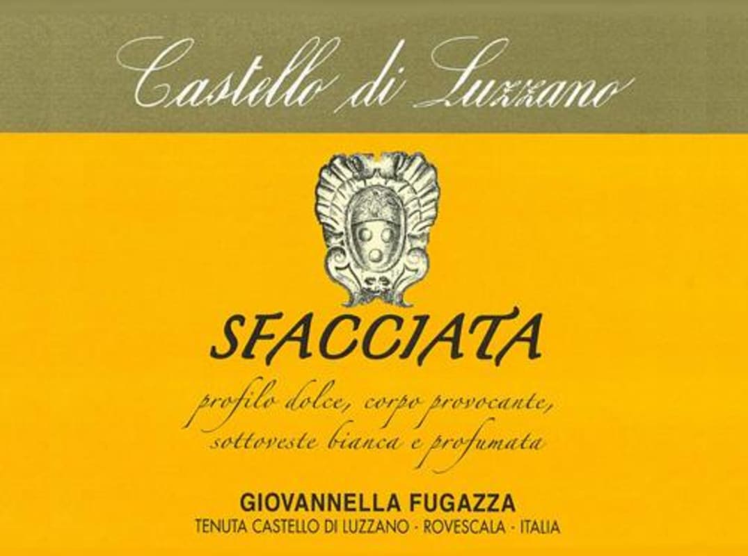 Castello di Luzzano Colli Piacentini Sfacciata Malvasia 2012 Front Label