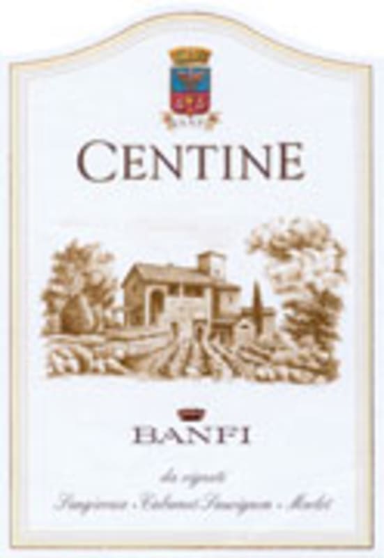 Banfi Centine Toscana 2004 Front Label