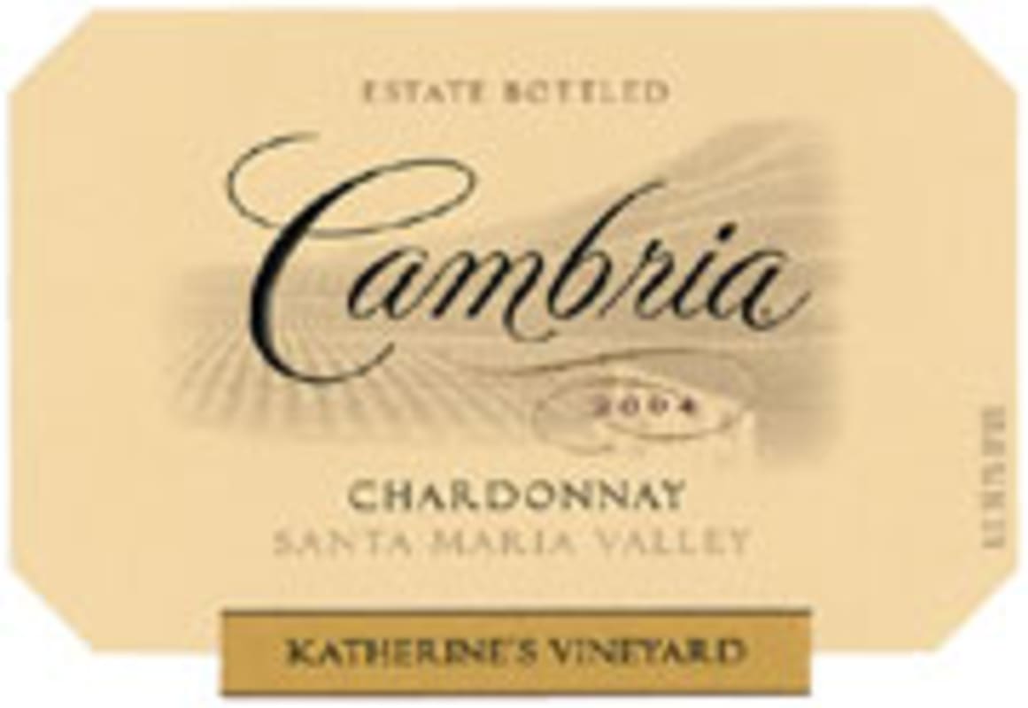 Cambria Katherine's Vineyard Chardonnay 2004 Front Label