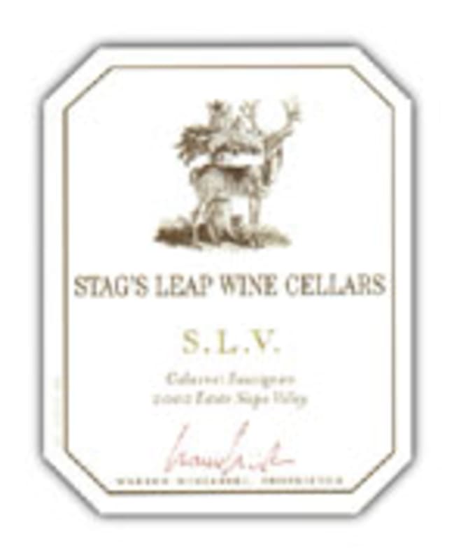 Stag's Leap Wine Cellars S.L.V. Cabernet Sauvignon 2002 Front Label