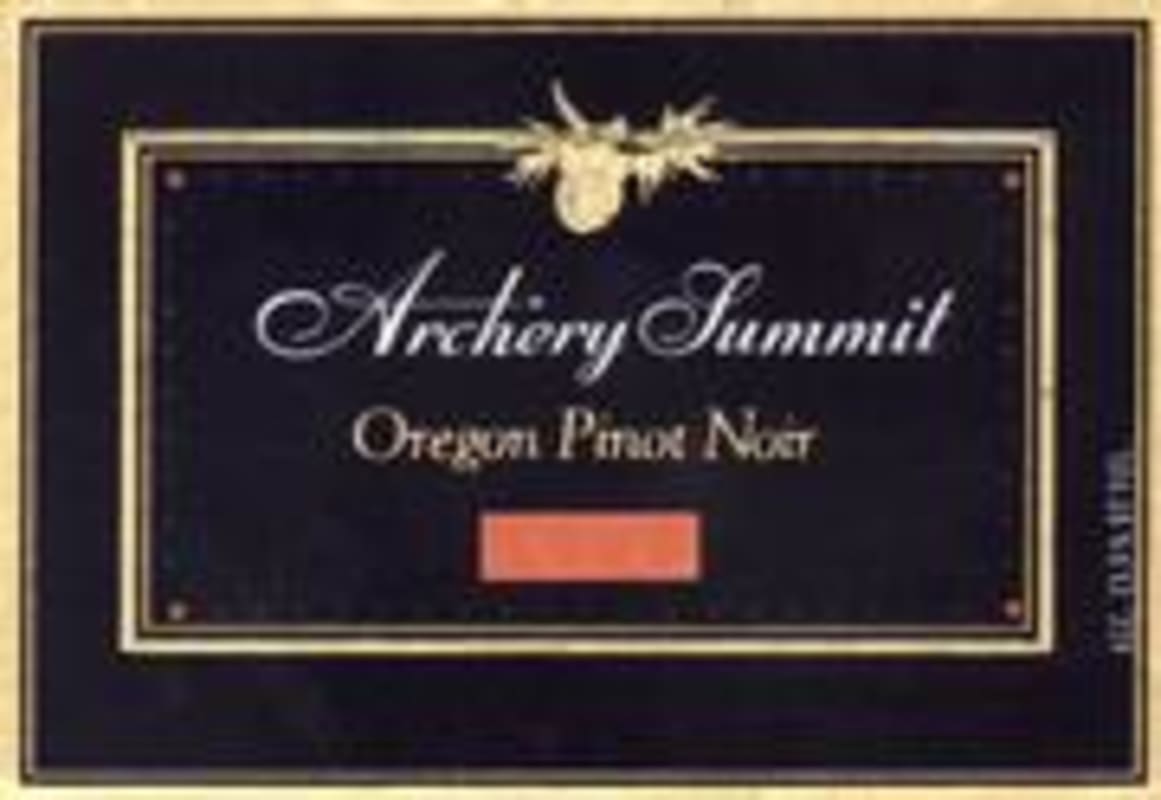 Archery Summit Estate Pinot Noir 1997 Front Label