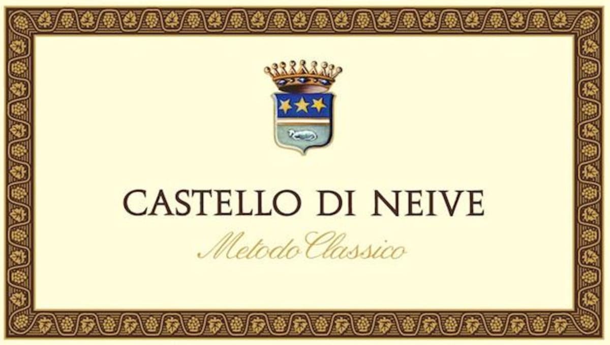 Castello di Neive Langhe Metodo Classico 2008 Front Label
