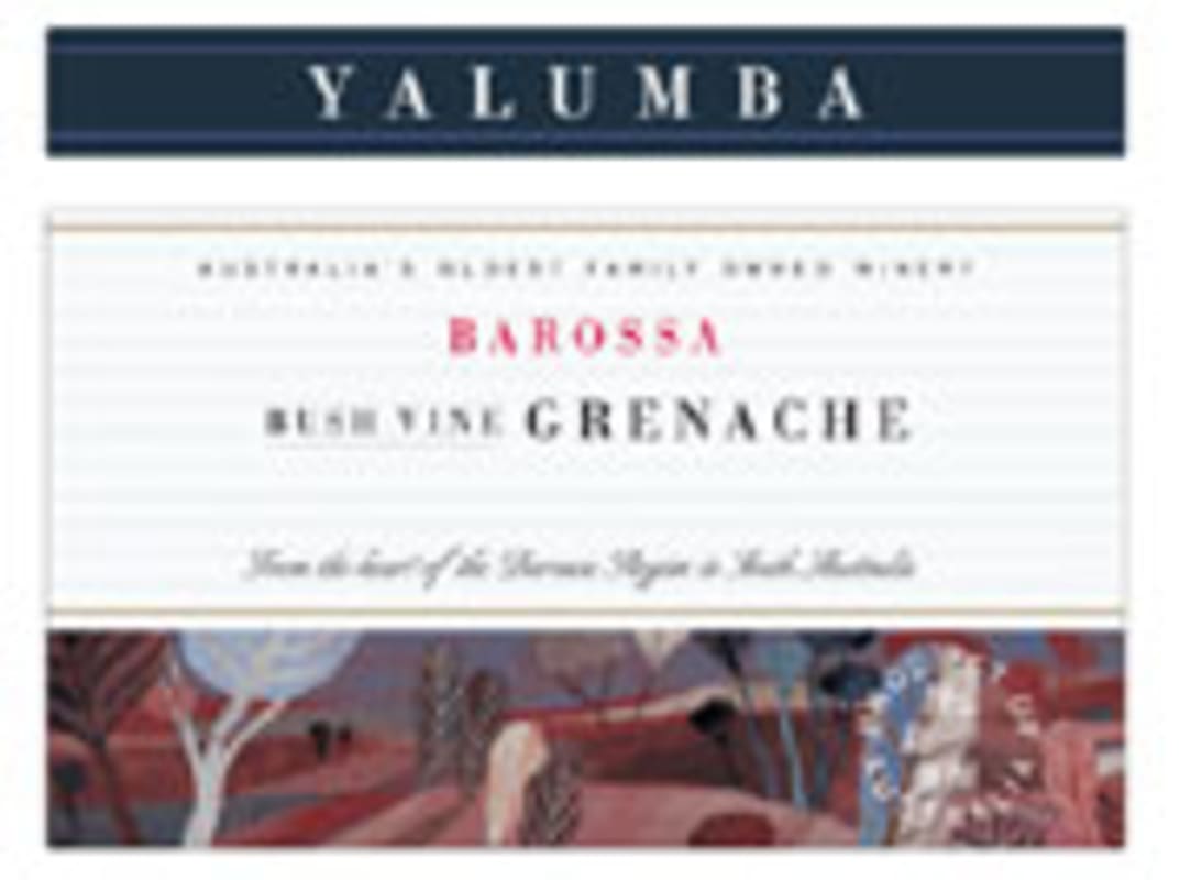 Yalumba Old Bush Vine Grenache 2004 Front Label