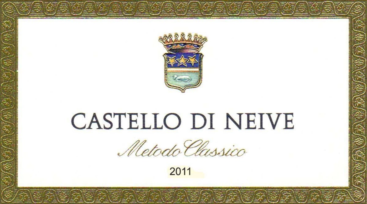 Castello di Neive Langhe Metodo Classico 2011 Front Label