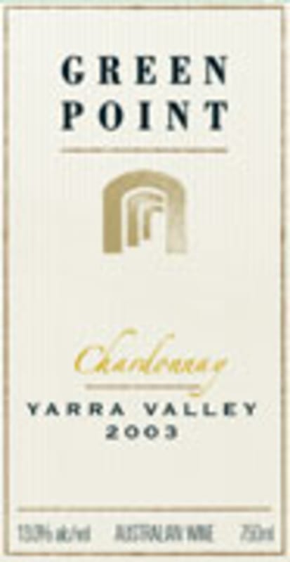 Green Point Chardonnay 2003 Front Label