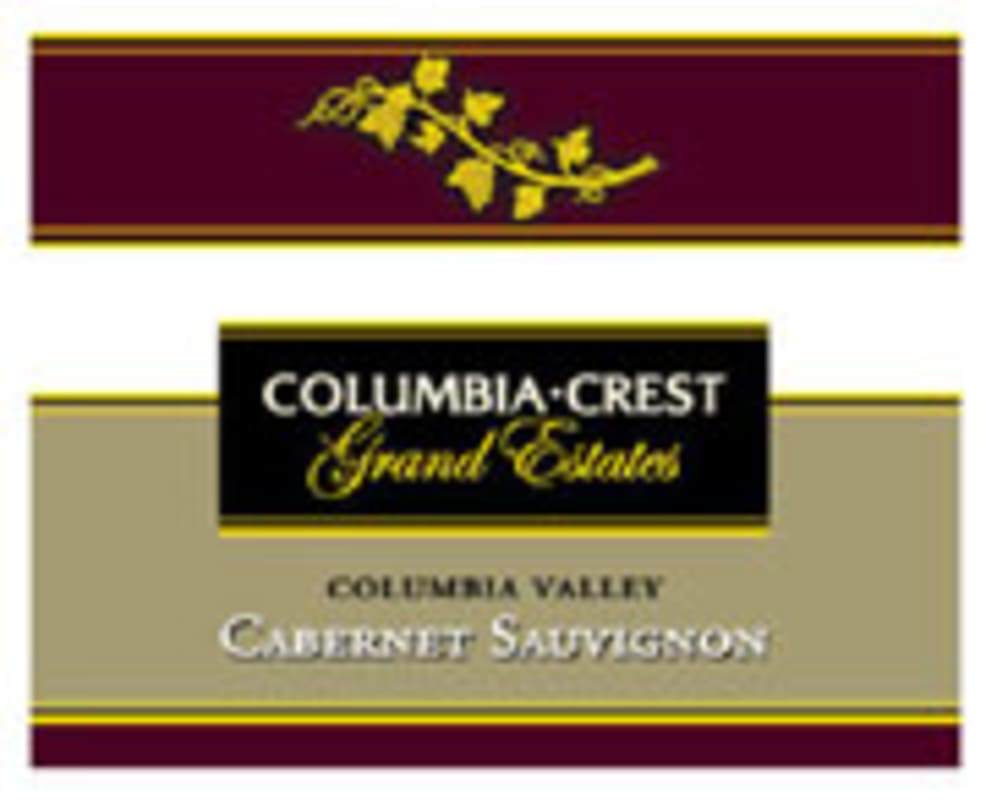 Columbia Crest Grand Estates Cabernet Sauvignon 2002 Front Label