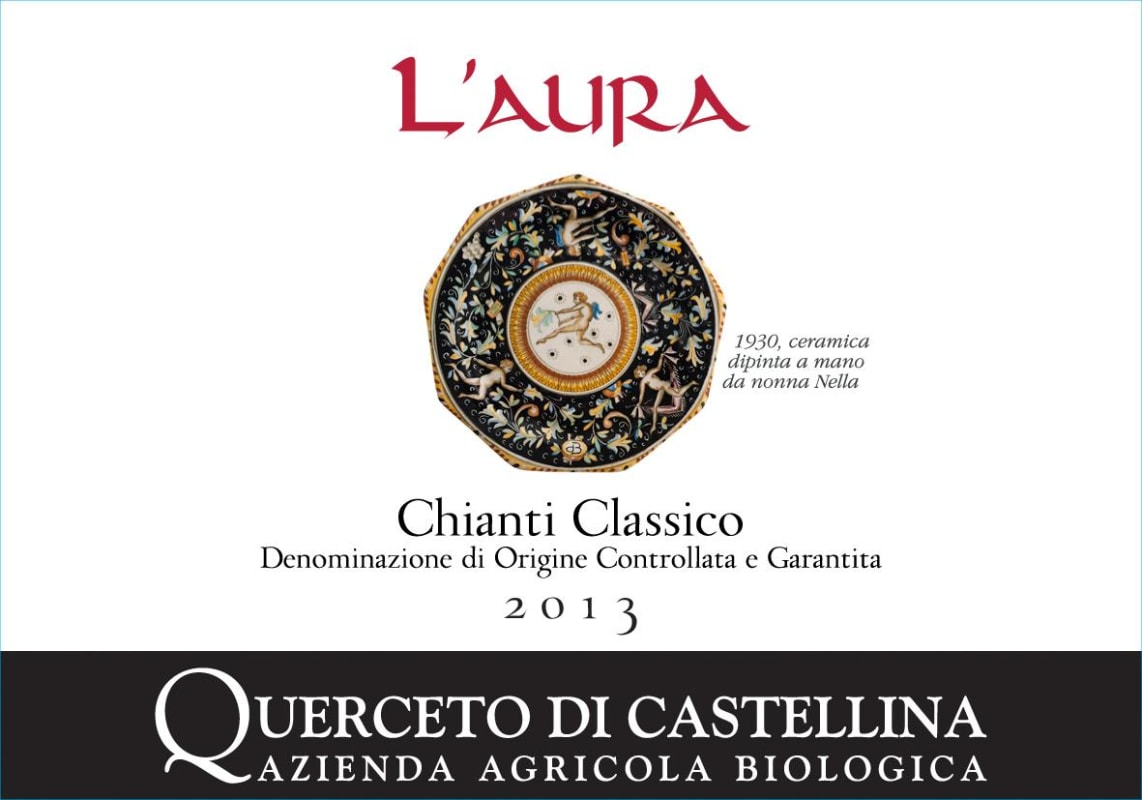 Castello di Querceto L'Aura Chianti Classico 2013 Front Label