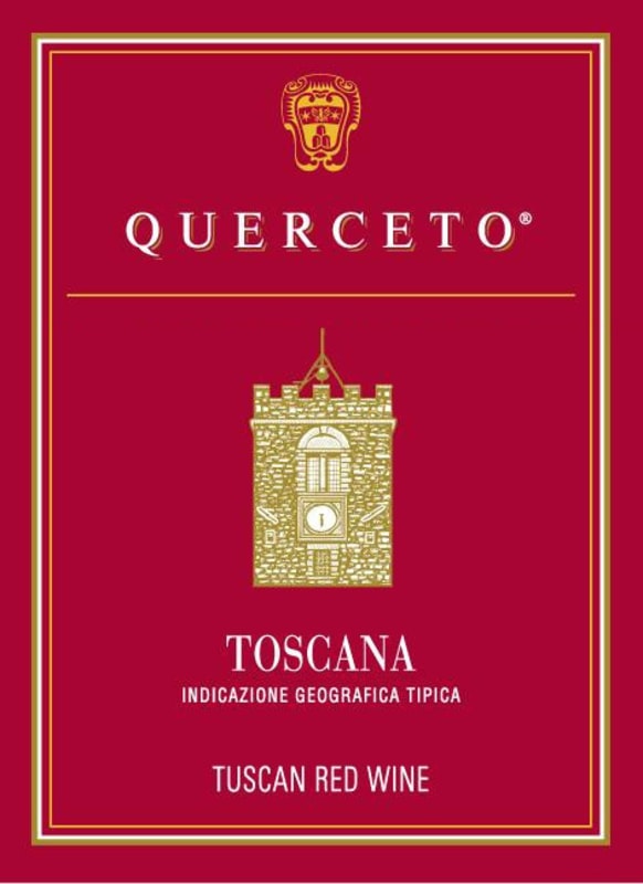 Castello di Querceto Sangiovese Toscana 2014 Front Label