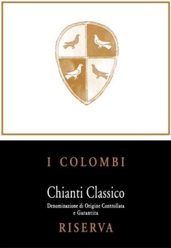 Castello di Querceto I Colombi Chianti Classico Riserva 2013 Front Label