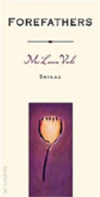 Forefathers Shiraz 2003 Front Label
