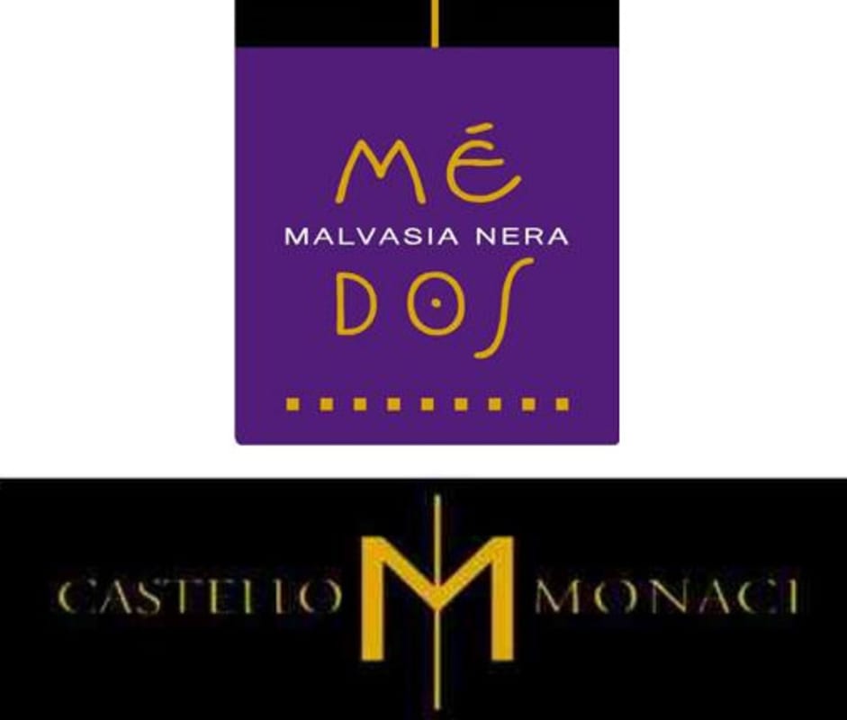 Castello Monaci Salento Apulia Medos Malvasia Nera 2014 Front Label