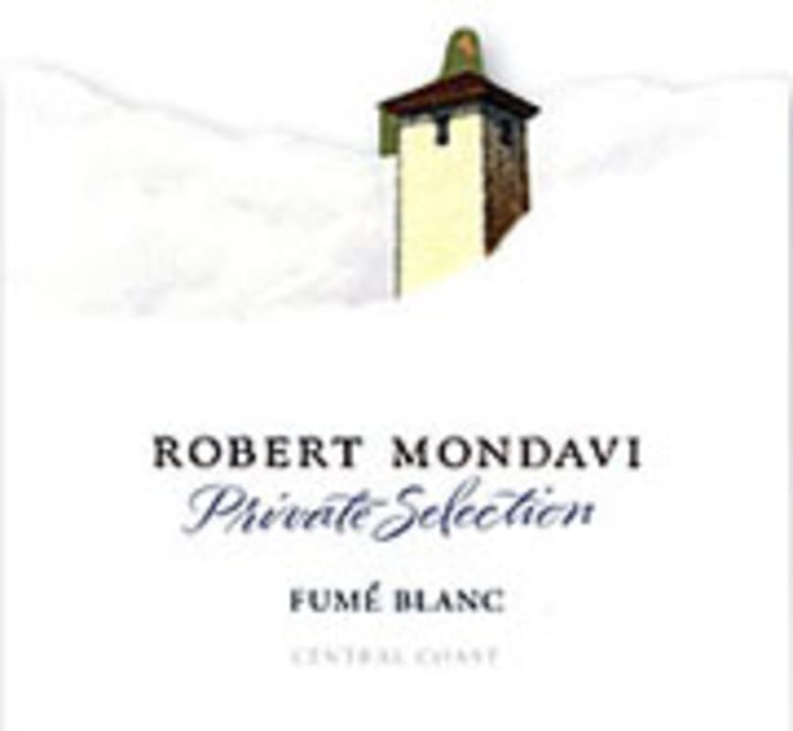 Robert Mondavi Private Selection Fume Blanc 2004 Front Label