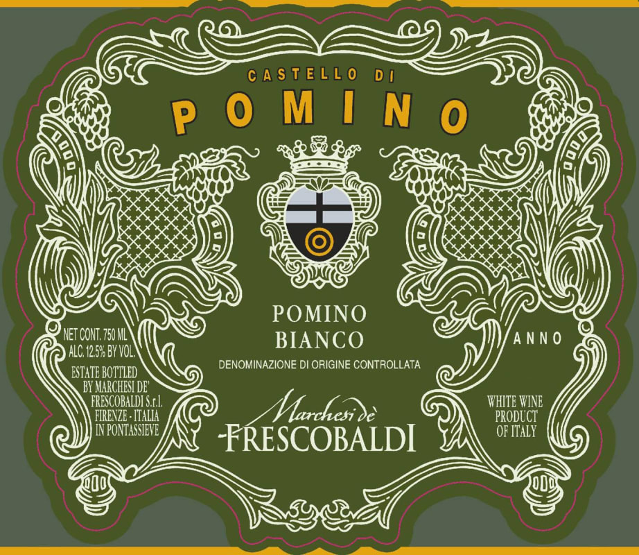 Frescobaldi Castello di Pomino Bianco 2013 Front Label