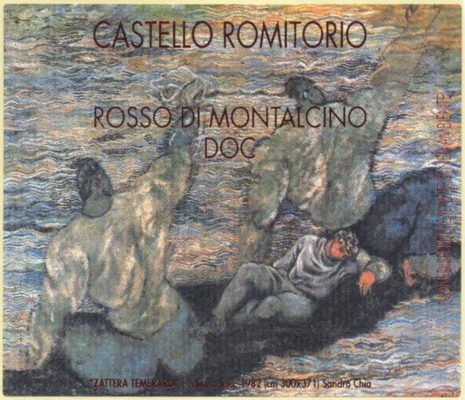 Castello Romitorio Rosso di Montalcino 2011 Front Label