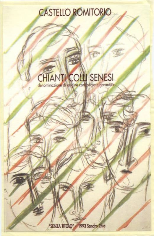 Castello Romitorio Chianti Colli Senesi 2010 Front Label