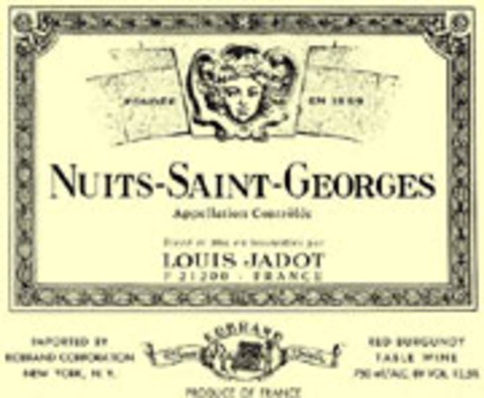 Louis Jadot Nuits-Saint-Georges 2001 Front Label