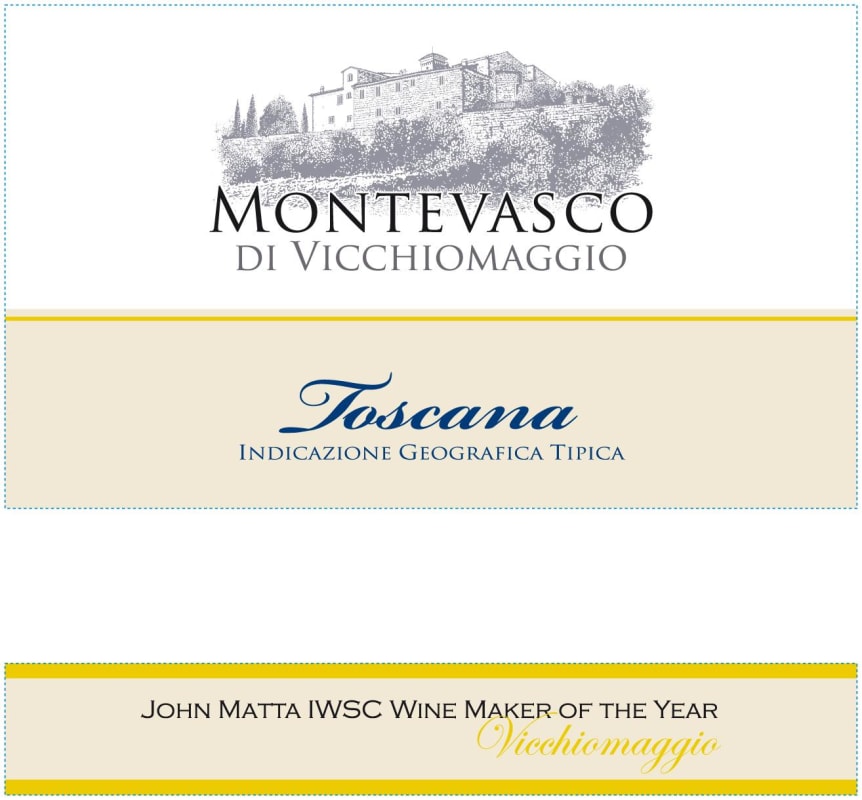 Castello Vicchiomaggio Toscana 2013 Front Label
