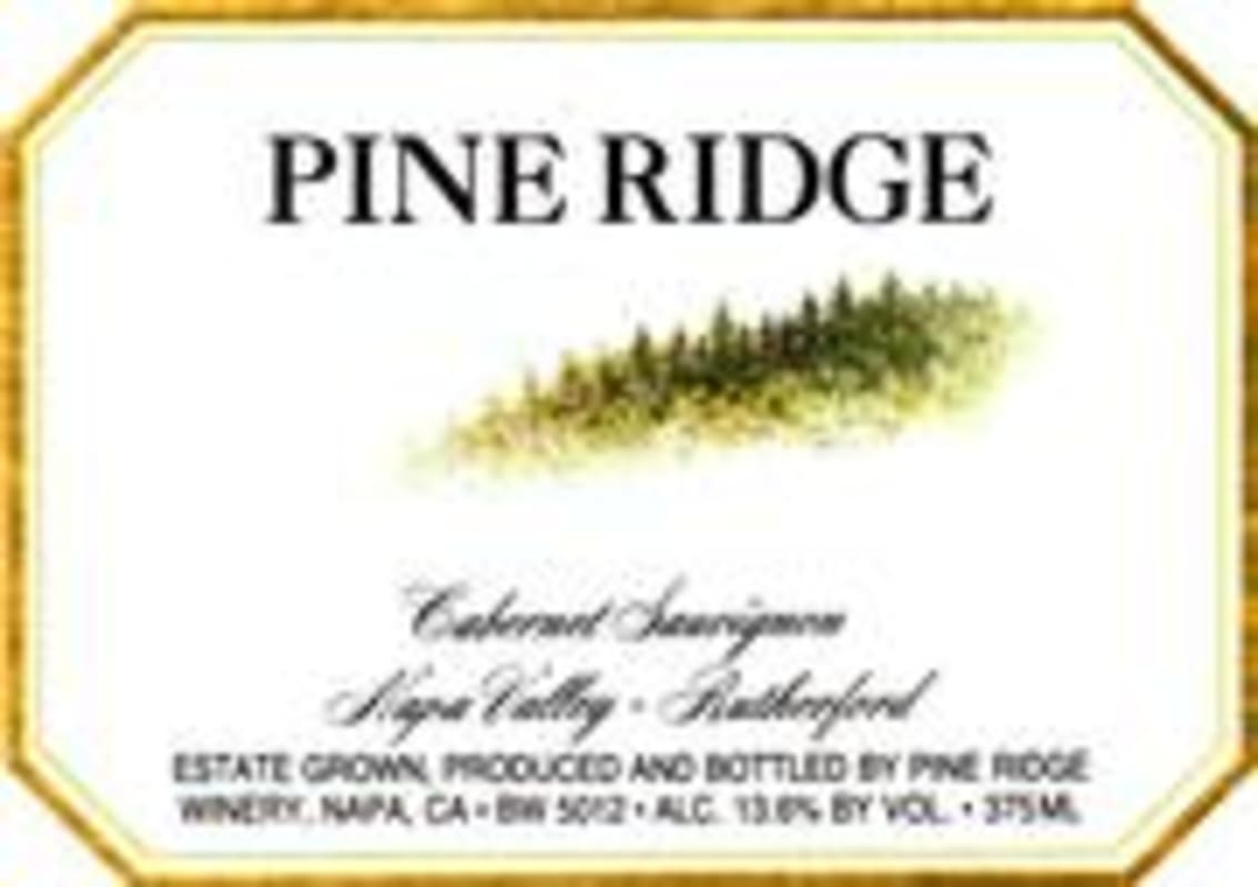 Pine Ridge Rutherford Cabernet Sauvignon 1997 Front Label
