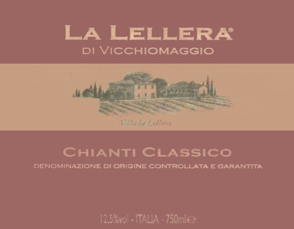 Castello Vicchiomaggio Chianti Classico La Lellera 2011 Front Label