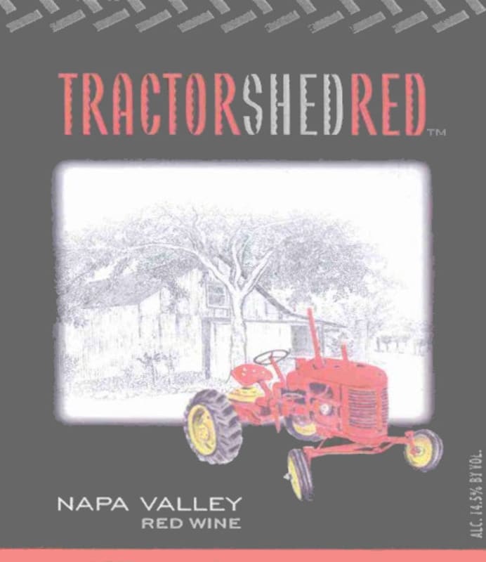Tudal Winery Tractor Shed Red 2005 Front Label