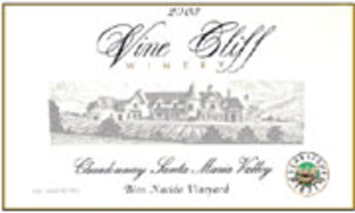 Vine Cliff Bien Nacido Chardonnay 2003 Front Label