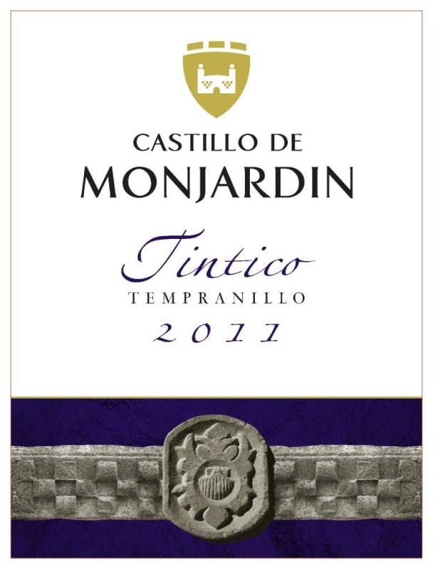Bodegas Castillo de Monjardin Tintico Joven Tempranillo 2011 Front Label