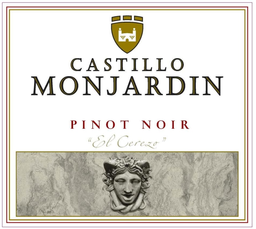 Bodegas Castillo de Monjardin Old Vines Pinot Noir 2014 Front Label