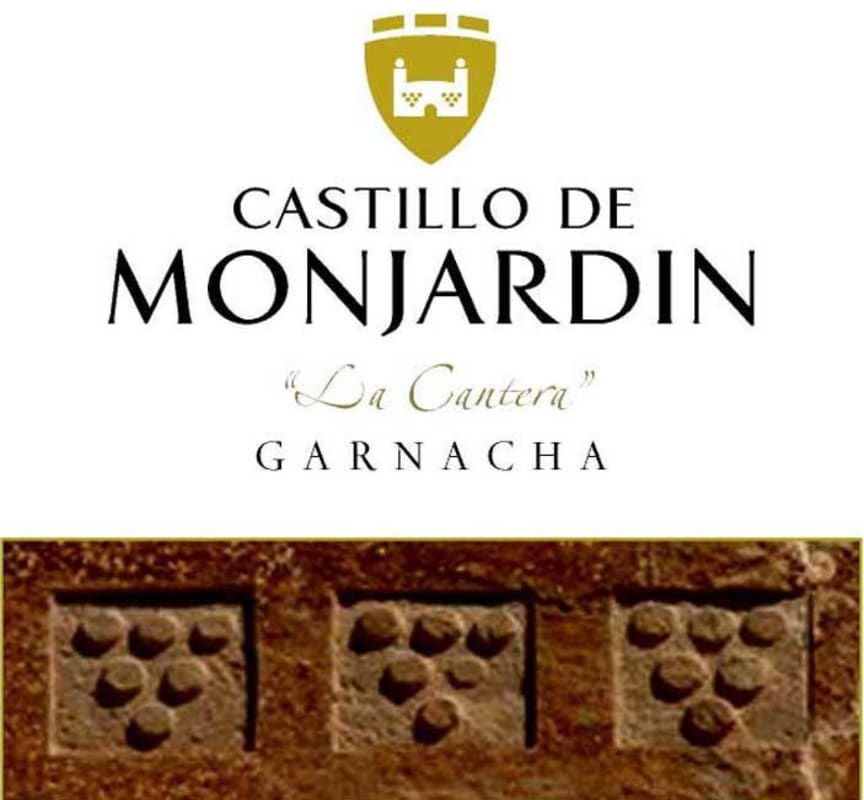 Bodegas Castillo de Monjardin La Cantera Garnacha 2012 Front Label